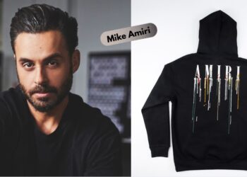 Mike Amiri American fashion designer and founder of AMIRI luxury fashion brand.
