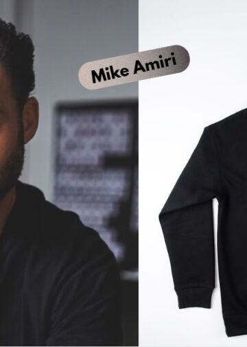Mike Amiri American fashion designer and founder of AMIRI luxury fashion brand.