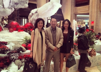 Vivine Wang at a professional event or public appearance.