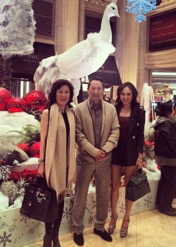 Vivine Wang at a professional event or public appearance.