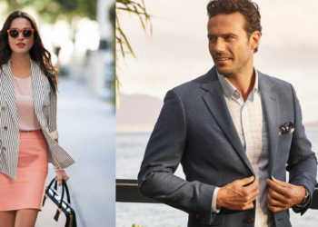 Professional summer business casual office outfit