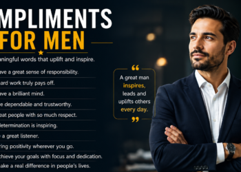 Man smiling while receiving a genuine compliment, illustrating tips for compliments for men.