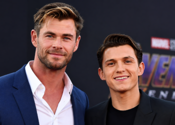 Chris Hemsworth and Tom Holland The MCU Friendship That Started Before Marvel