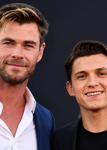 Chris Hemsworth and Tom Holland The MCU Friendship That Started Before Marvel